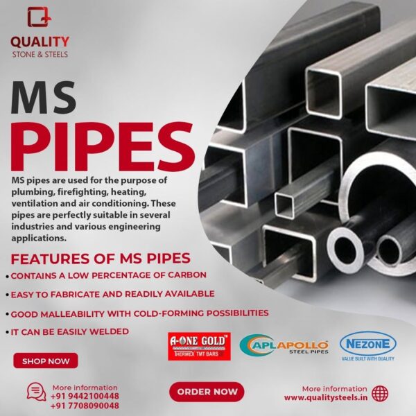 MS Pipes In Madurai