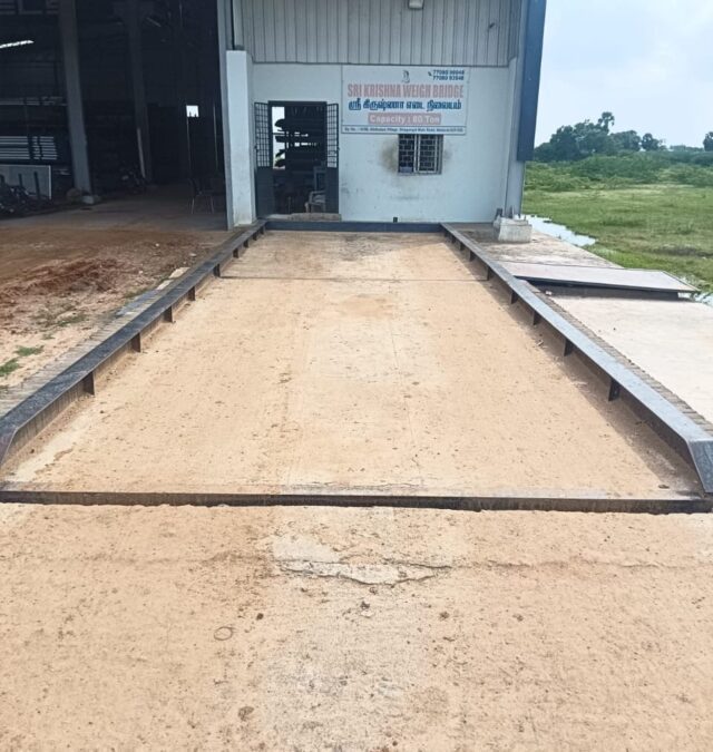 80 ton capacity Weigh bridge